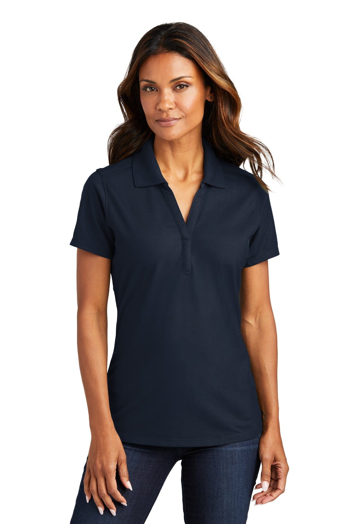 Port Authority Polos/Knits Port Authority  ®  Ladies EZPerformance  ™  Pique Polo. LK600