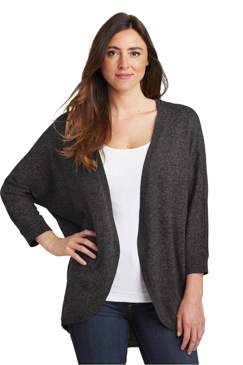 Port Authority Polos/Knits Port Authority  ®  Ladies Marled Cocoon Sweater. LSW416