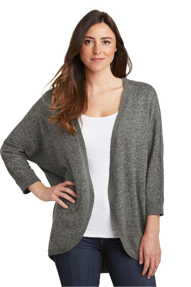 Port Authority Polos/Knits Port Authority  ®  Ladies Marled Cocoon Sweater. LSW416