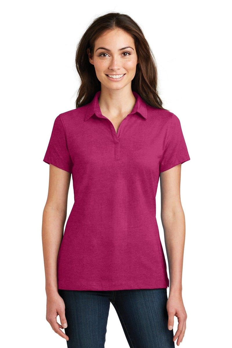 Port Authority Polos/Knits Port Authority ®  Ladies Meridian Cotton Blend Polo. L577