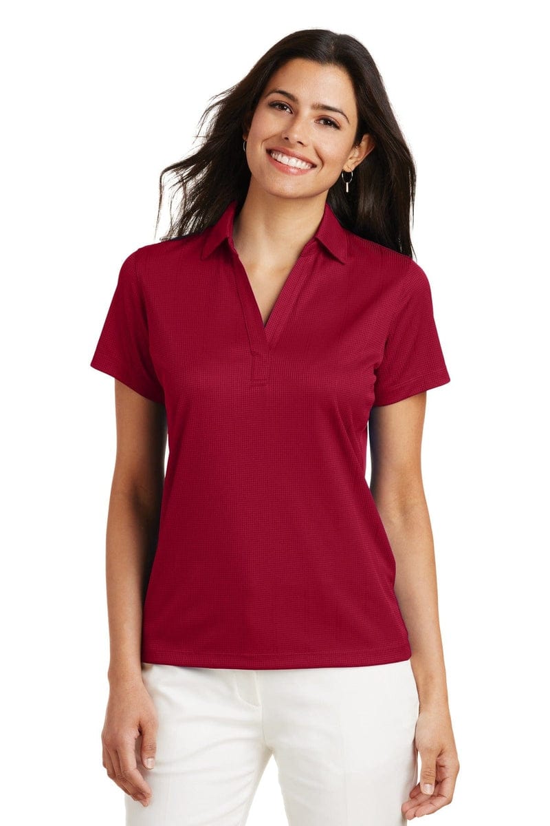 Port Authority Ladies Performance Fine Jacquard Polo. L528 Bulkthreads Bulkthreads