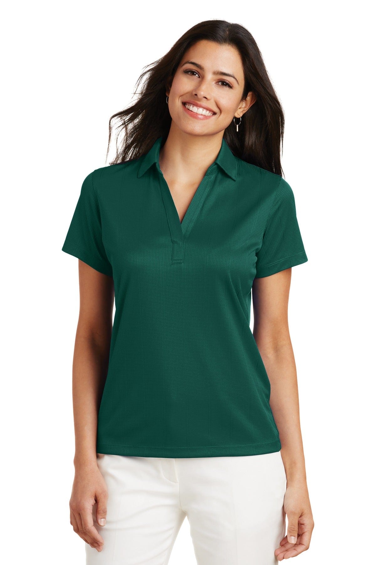 Port Authority Polos/Knits Port Authority ®  Ladies Performance Fine Jacquard Polo. L528