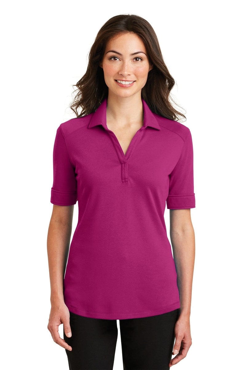 Port Authority Polos/Knits Port Authority ®  Ladies Silk Touch ™  Interlock Performance Polo. L5200