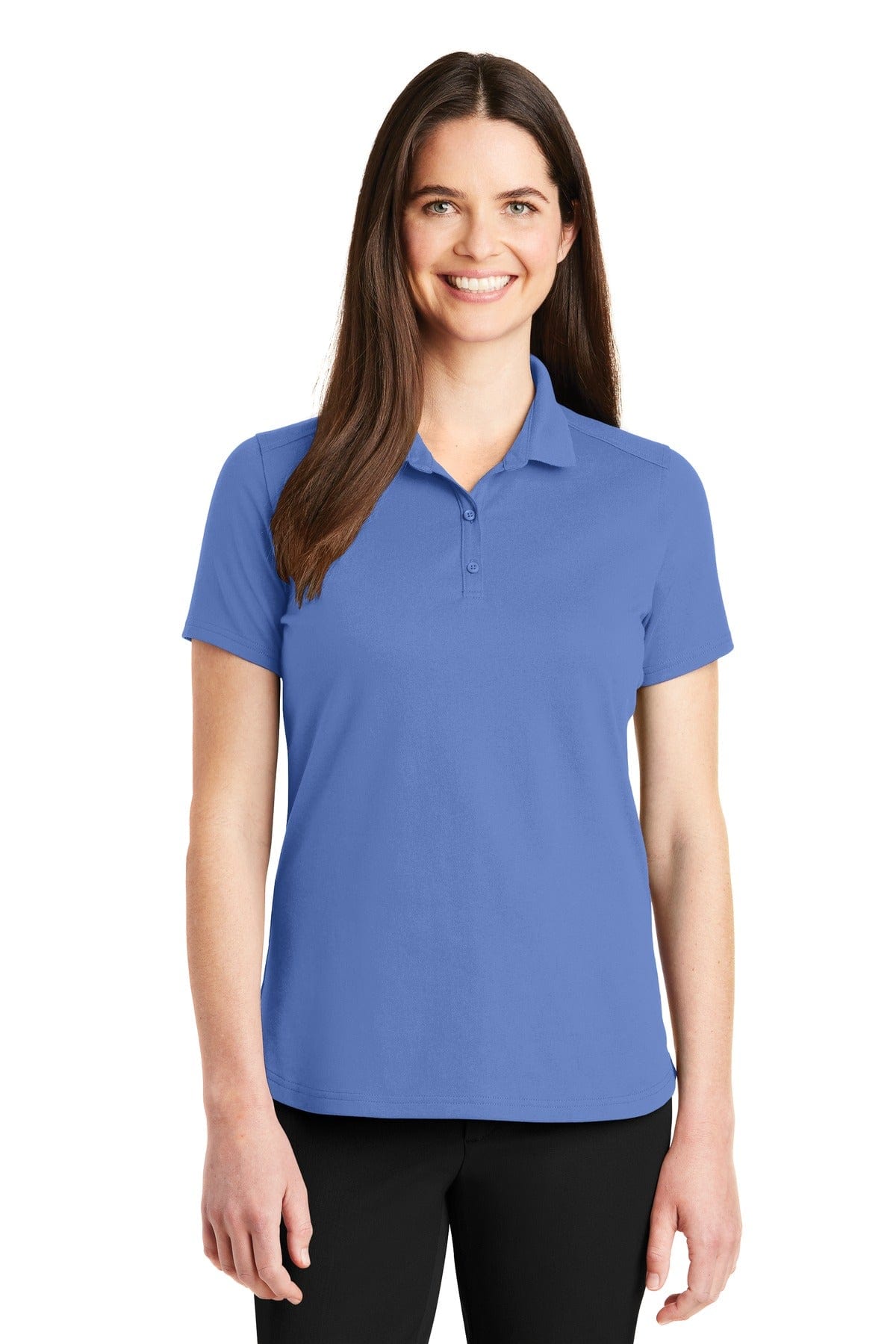 Port Authority Polos/Knits Port Authority ®  Ladies SuperPro ™  Knit Polo. LK164