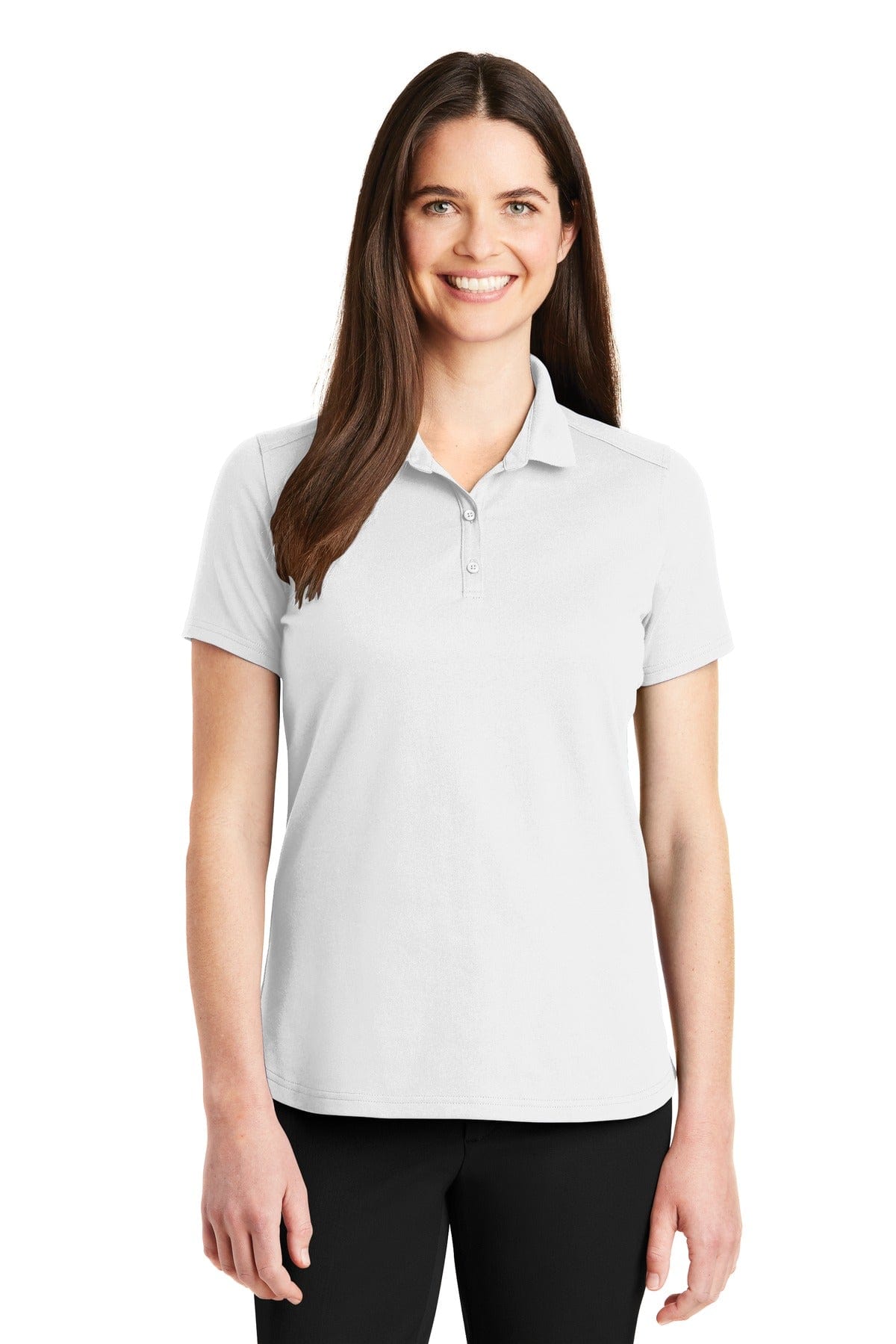 Port Authority Polos/Knits Port Authority ®  Ladies SuperPro ™  Knit Polo. LK164