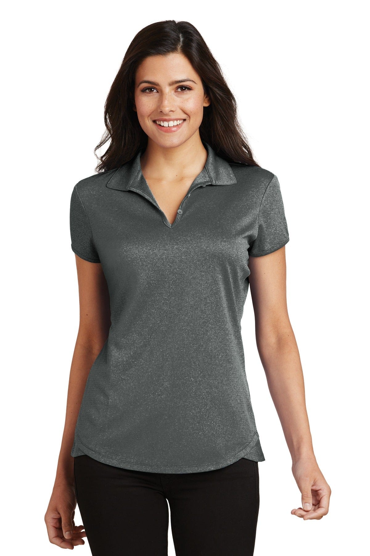 Port Authority Polos/Knits Port Authority ®  Ladies Trace Heather Polo. L576