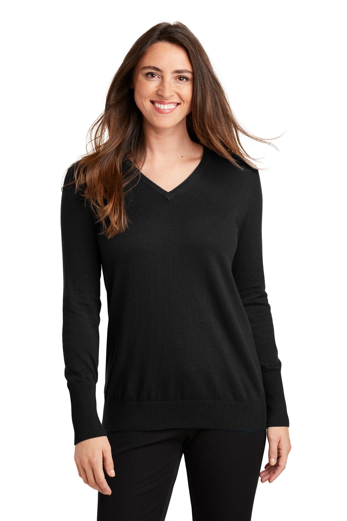 Port Authority Polos/Knits Port Authority ®  Ladies V-Neck Sweater. LSW285