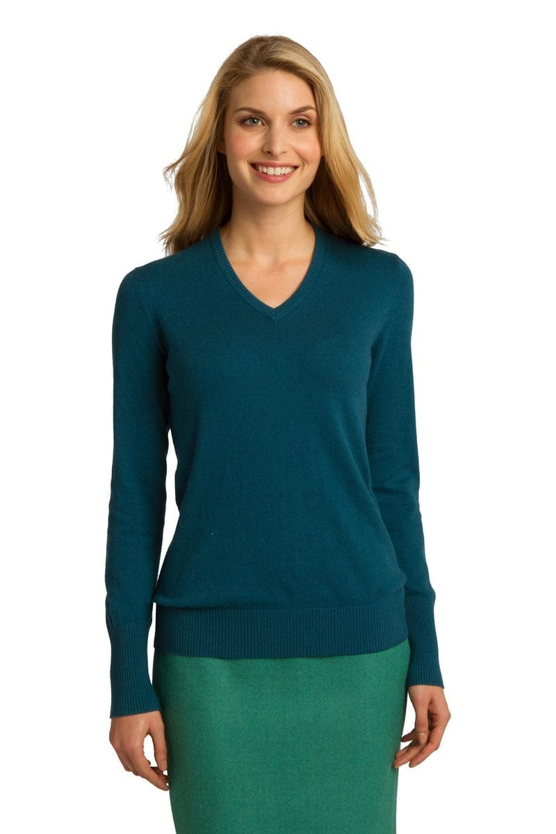Port Authority Polos/Knits Port Authority ®  Ladies V-Neck Sweater. LSW285