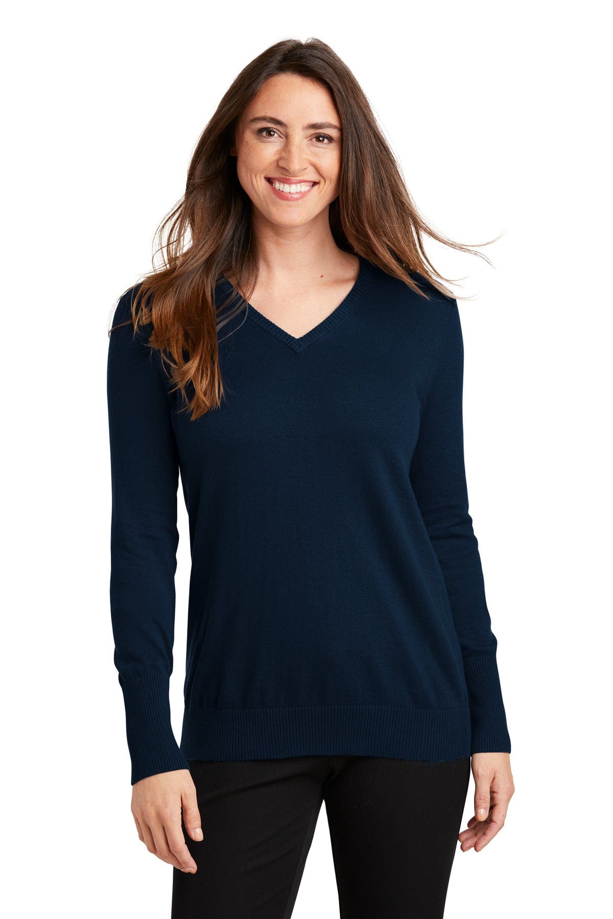 Port Authority Polos/Knits Port Authority ®  Ladies V-Neck Sweater. LSW285