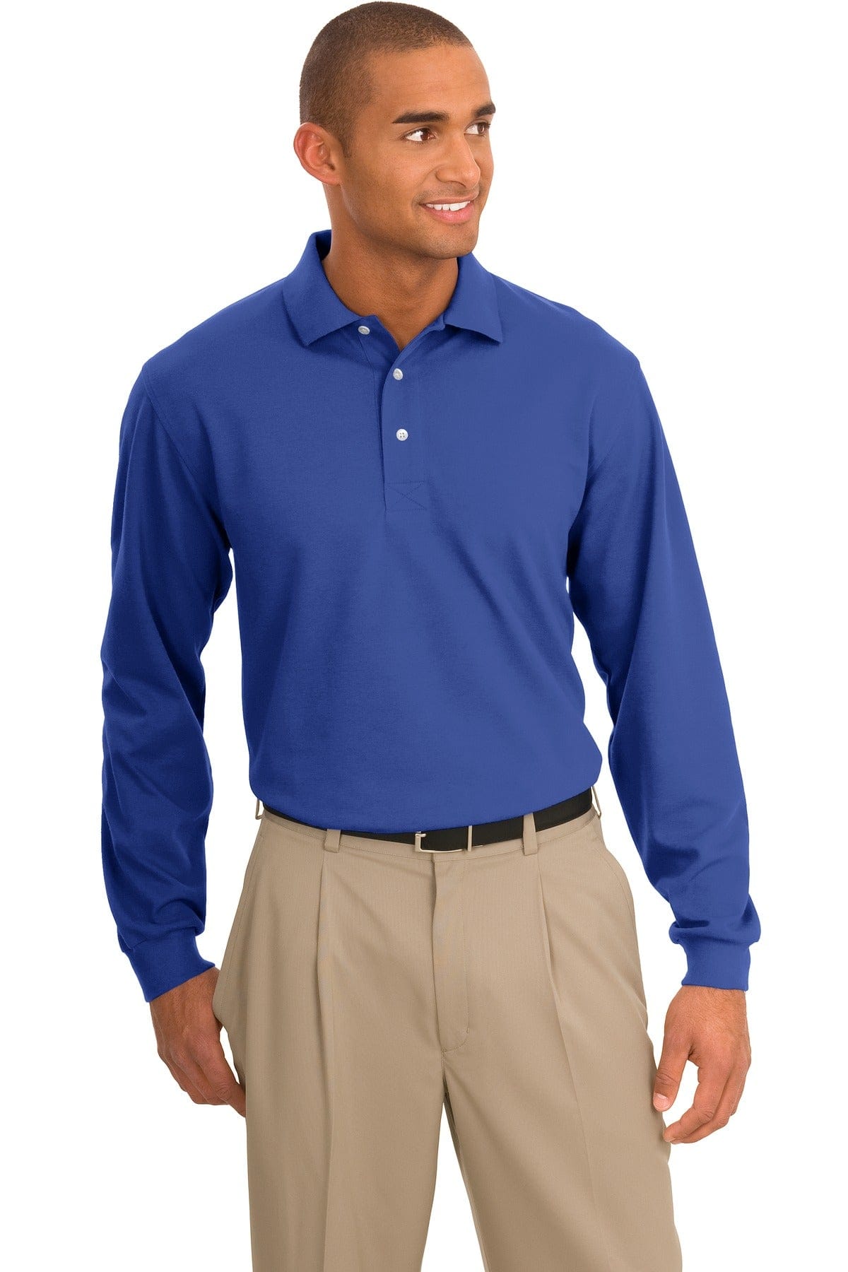 Port Authority Polos/Knits Port Authority®  Rapid Dry™ Long Sleeve Polo.  K455LS