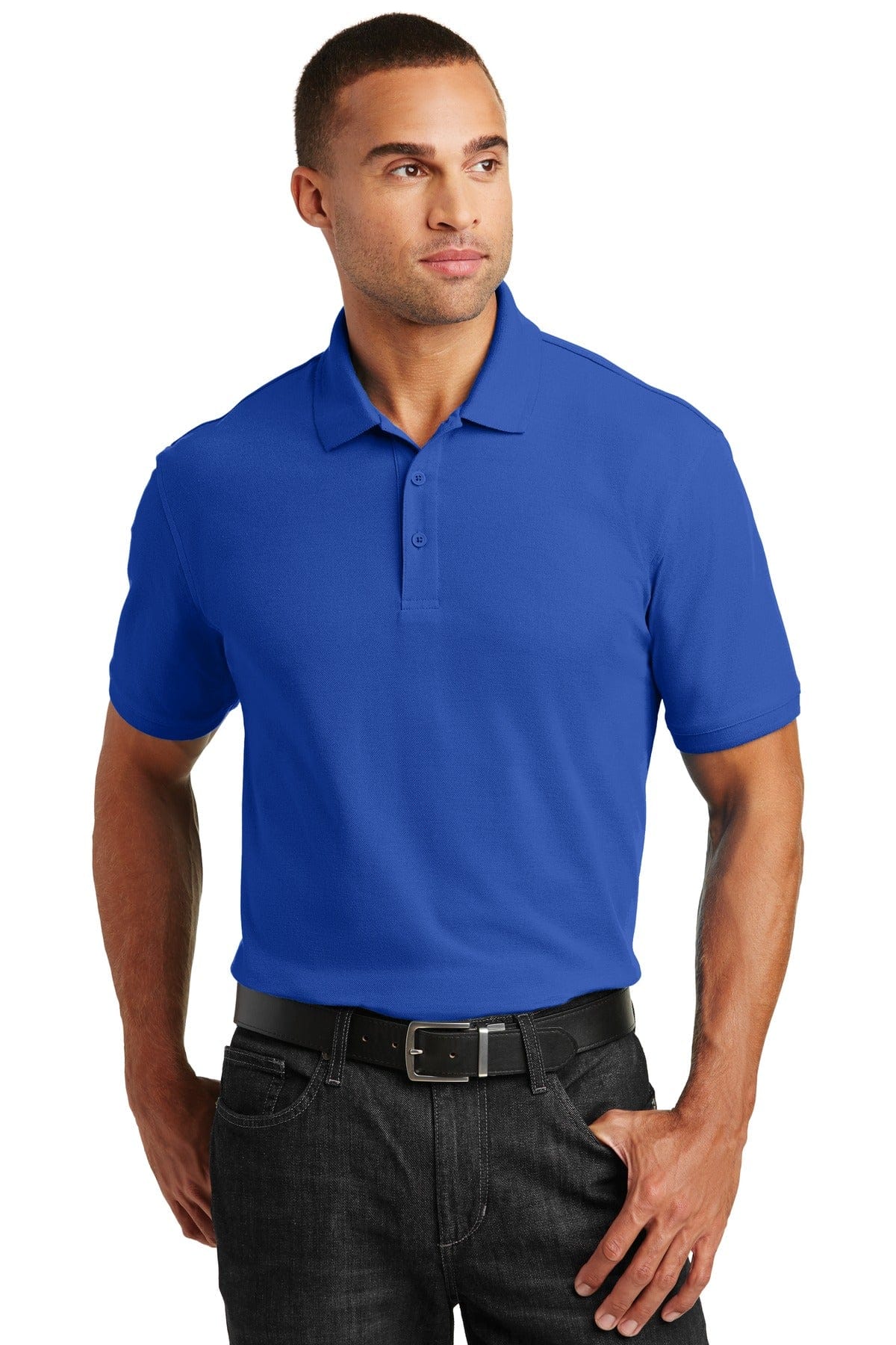 Port Authority Polos/Knits Port Authority ®  Tall Core Classic Pique Polo. TLK100