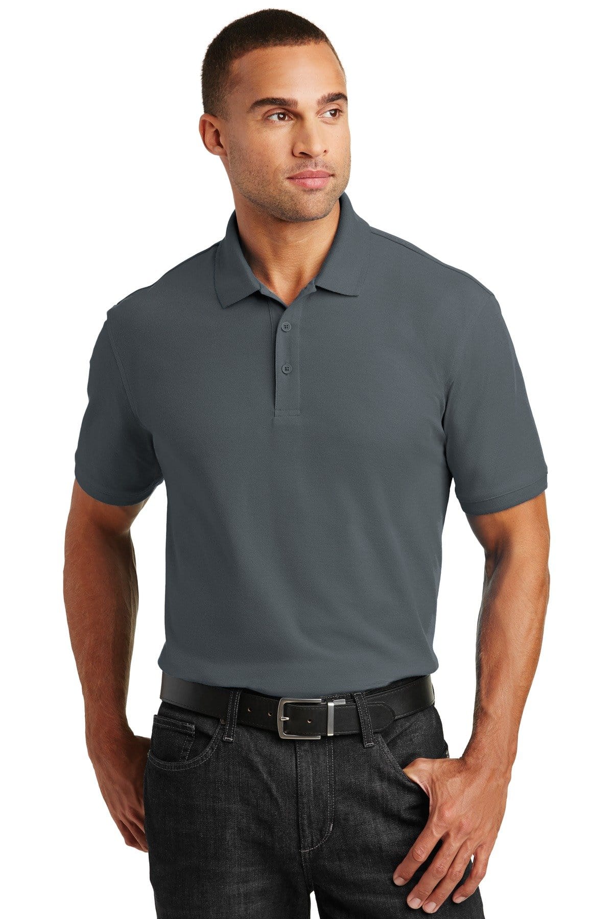 Port Authority Polos/Knits Port Authority ®  Tall Core Classic Pique Polo. TLK100