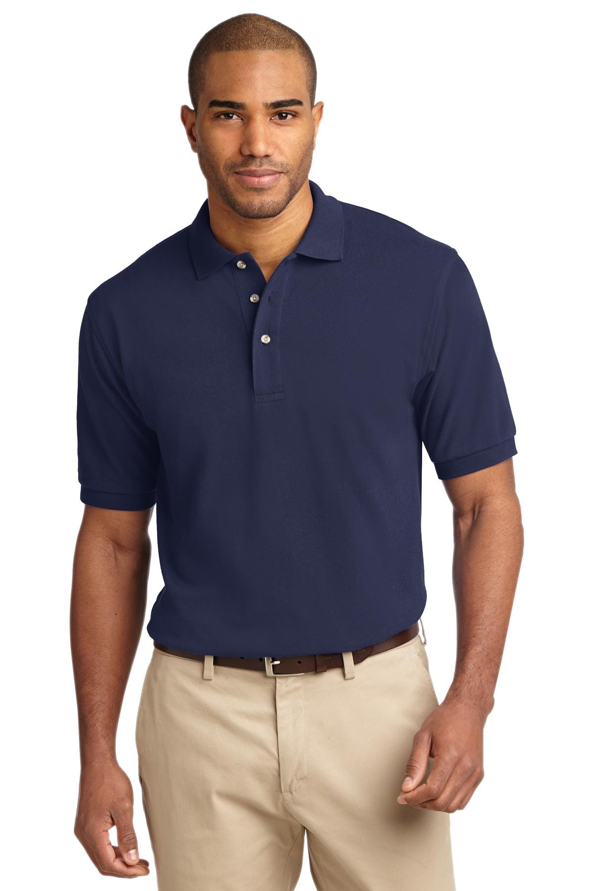 Port Authority Polos/Knits Port Authority ®  Tall Heavyweight Cotton Pique Polo.  TLK420