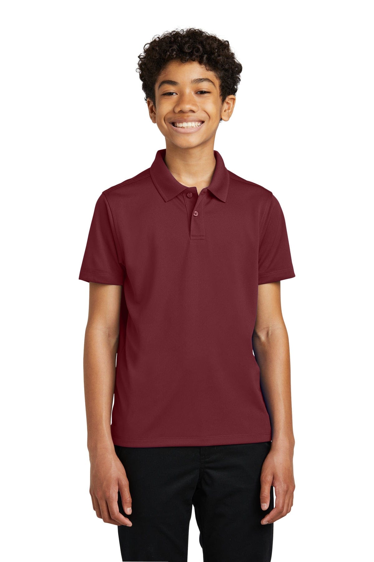Port Authority Polos/Knits Port Authority Y110: Youth Dry Zone UV Micro-Mesh Polo