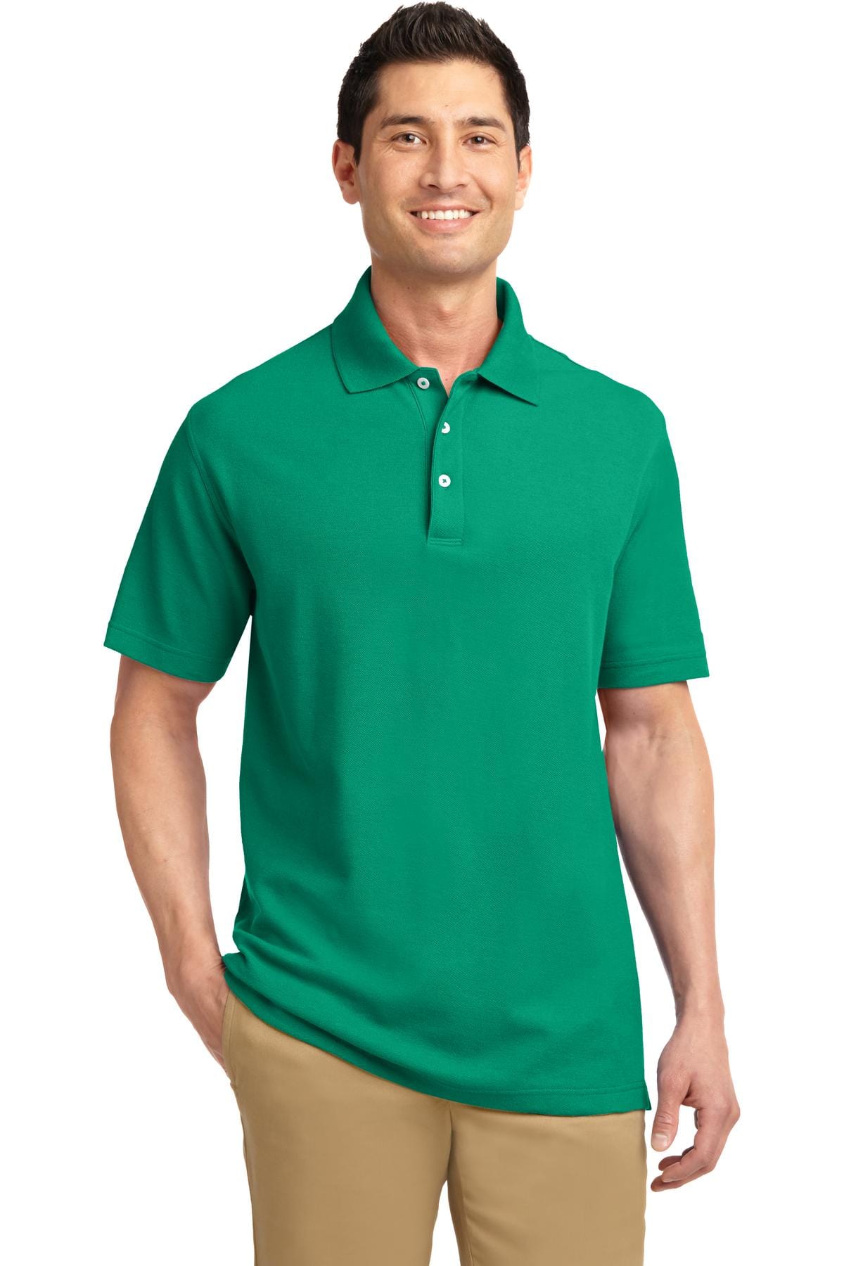 Port Authority Polos/Knits S / Emerald Green DISCONTINUED  Port Authority ®  EZCotton™ Pique Polo. K800
