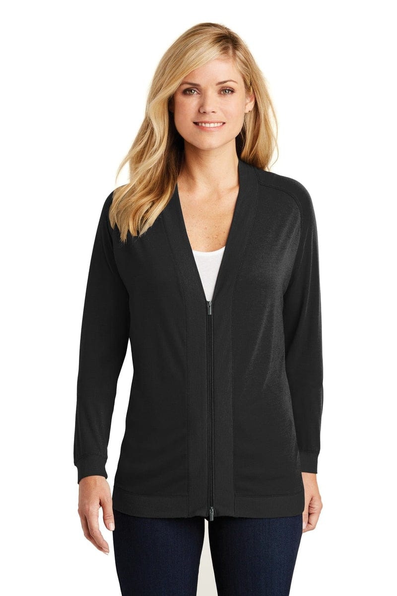 Port Authority Polos/Knits XS / Black Port Authority ®  Ladies Concept Bomber Cardigan. LK5431