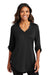 Port Authority Polos/Knits 4XL / Black Port Authority LK6840: Ladies City Stretch 3/4-Sleeve Tunic