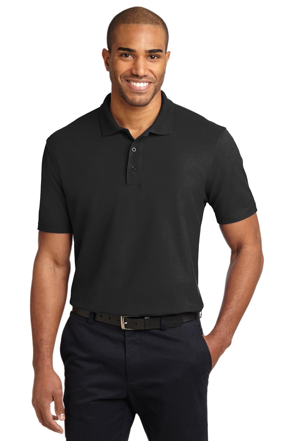Port Authority Polos/Knits XS / Black Port Authority®  Stain-Release Polo. K510