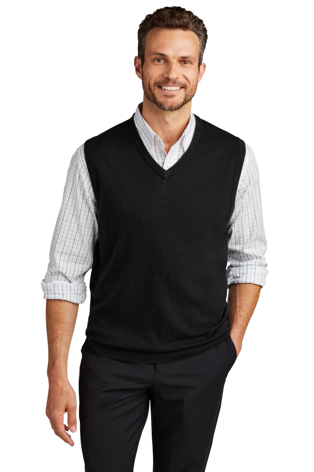 Port Authority Polos/Knits XS / Black Port Authority ®  Sweater Vest. SW286