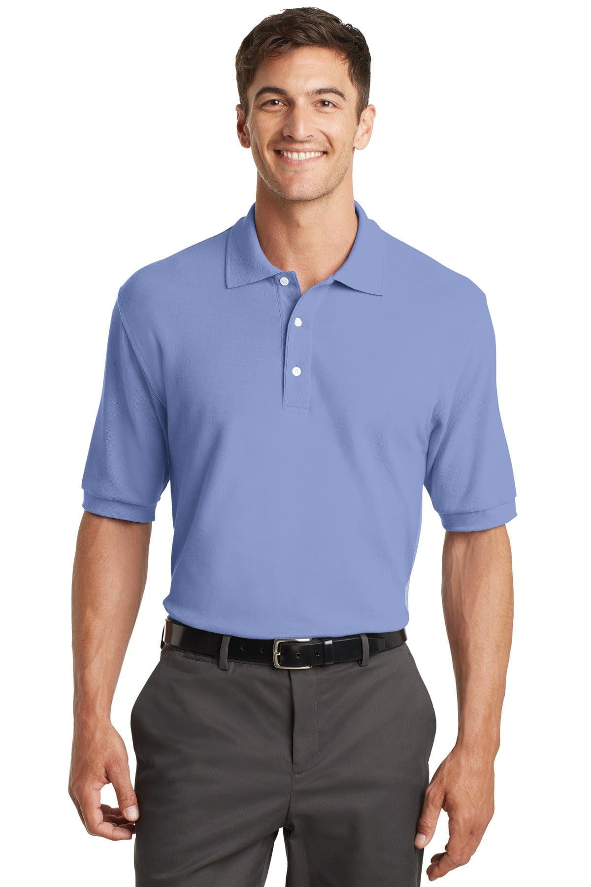 Port Authority Polos/Knits XS / Blueberry DISCONTINUED  Port Authority ®  100% Pima Cotton Polo.  K448