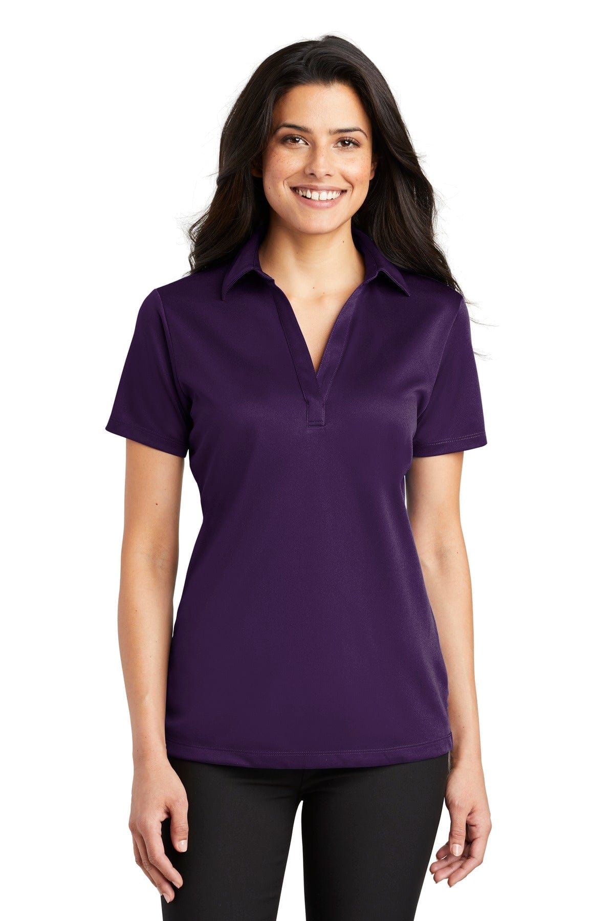 Port Authority Polos/Knits XS / Bright Purple Port Authority ®  Ladies Silk Touch™ Performance Polo. L540