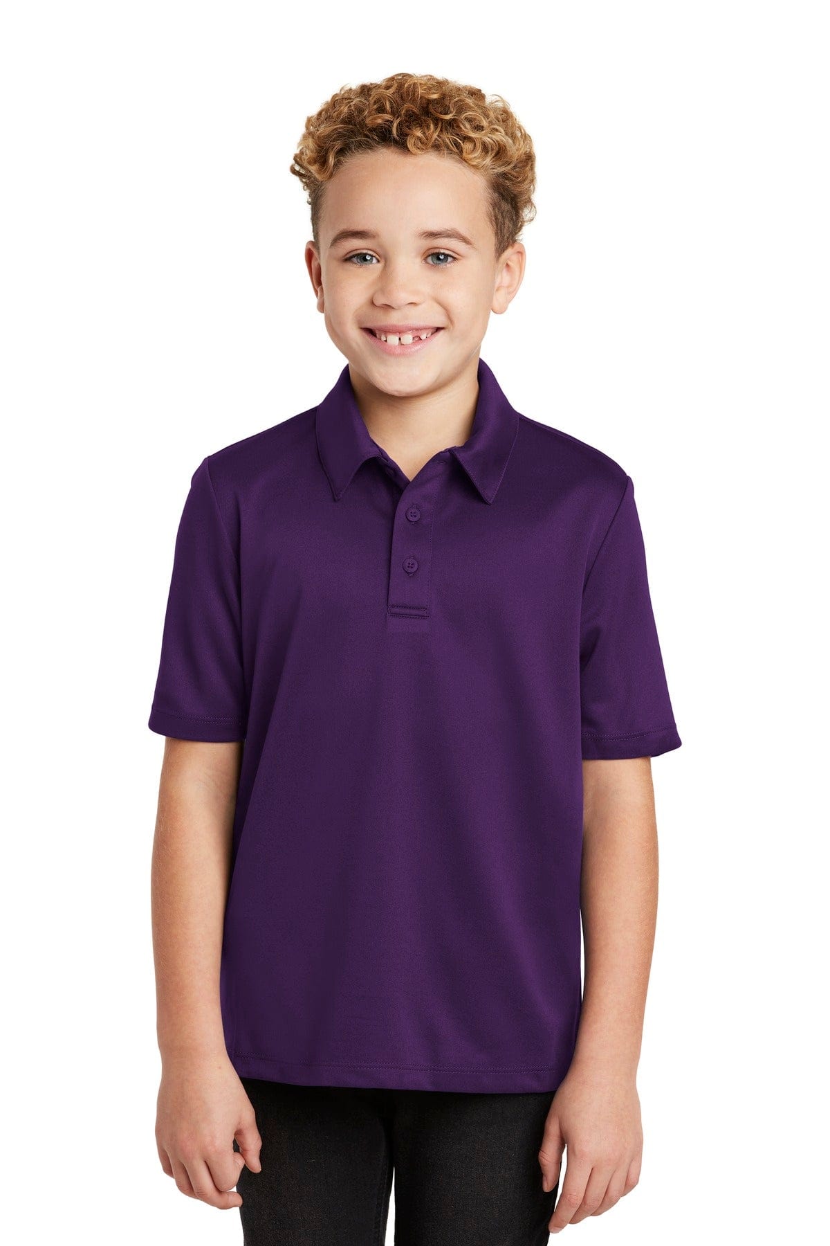 Port Authority Polos/Knits XS / Bright Purple Port Authority ®  Youth Silk Touch™ Performance Polo. Y540
