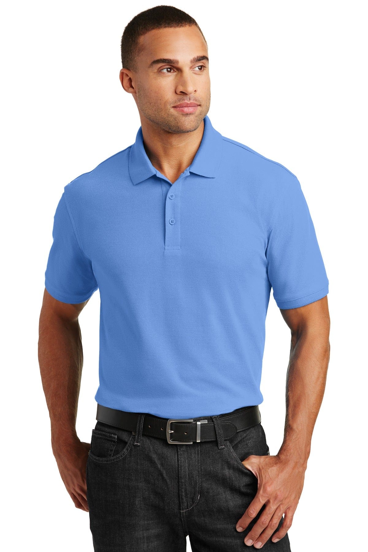 Port Authority Polos/Knits XS / Carolina Blue Port Authority®  Core Classic Pique Polo. K100