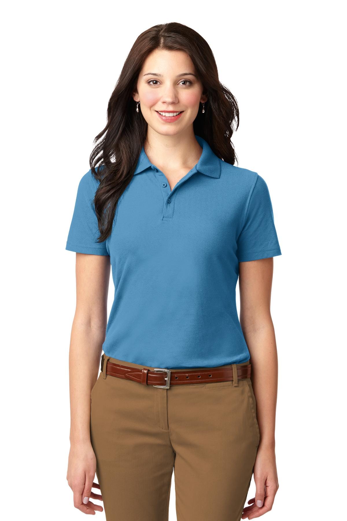 Port Authority Polos/Knits XS / Celadon Blue Port Authority ®  Ladies Stain-Resistant Polo. L510