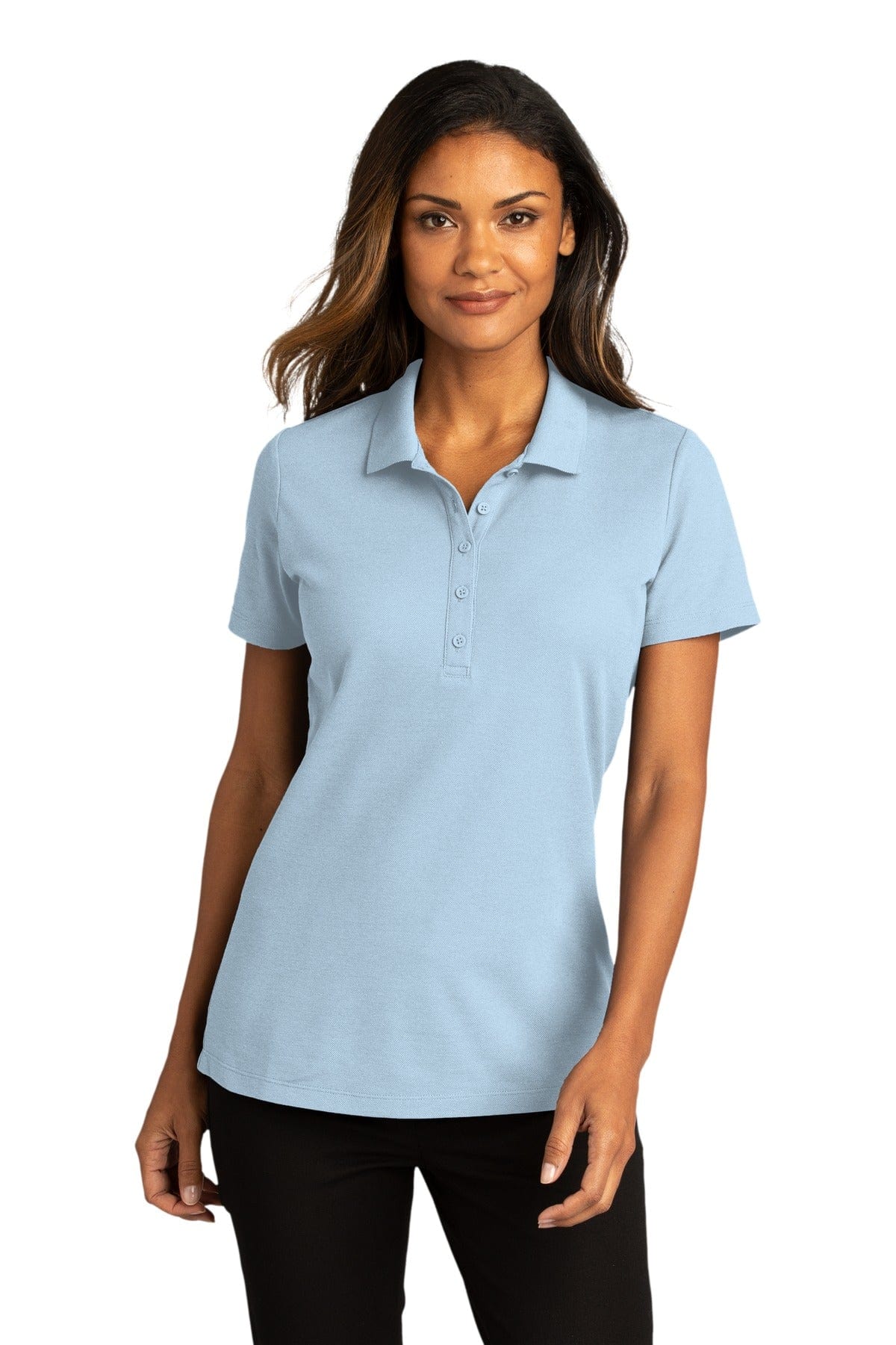Port Authority Polos/Knits XS / Cloud Blue Port Authority ®   Ladies SuperPro React ™   Polo. LK810