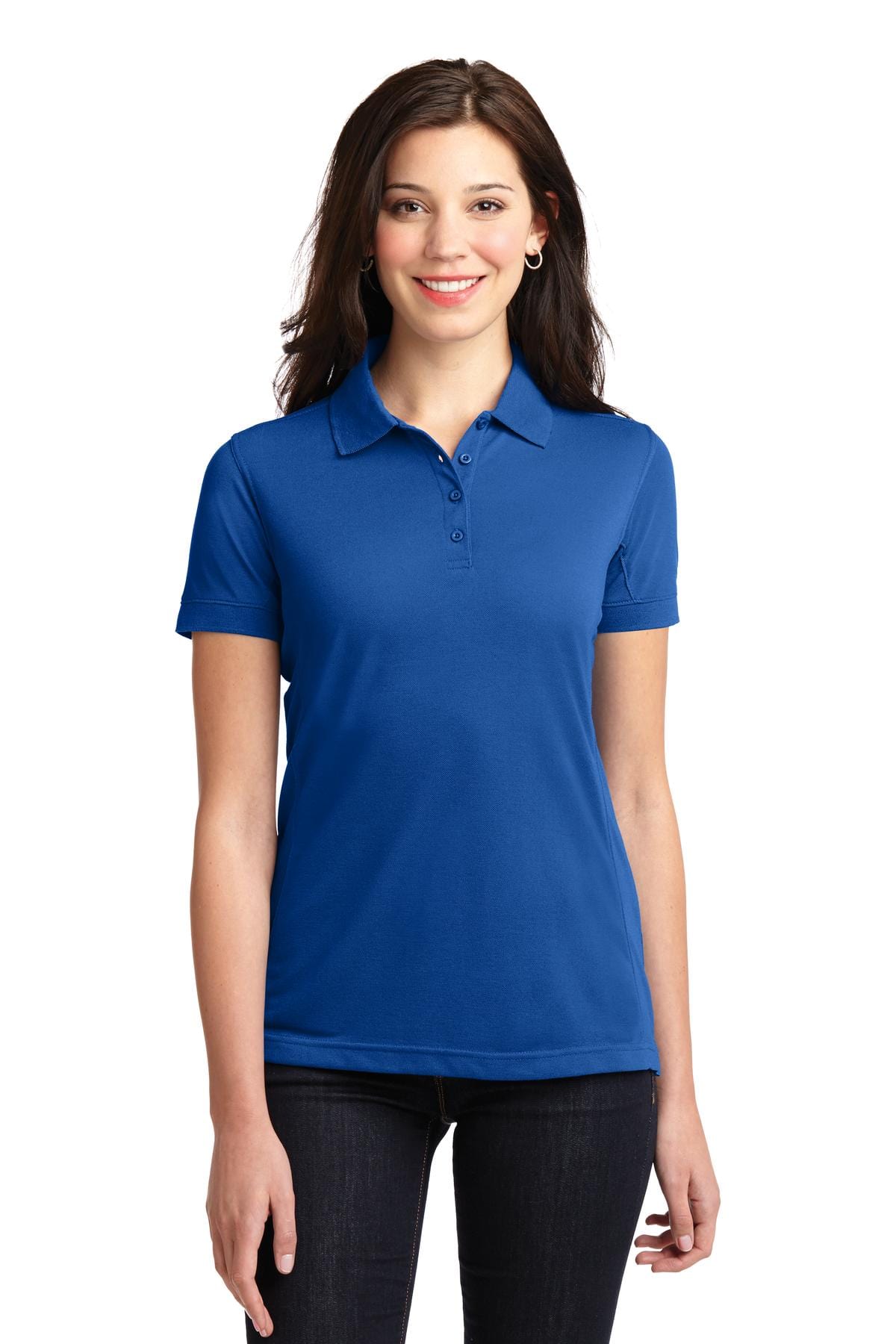 Port Authority Polos/Knits XS / Cobalt Blue Port Authority ®  Ladies 5-in-1 Performance Pique Polo. L567