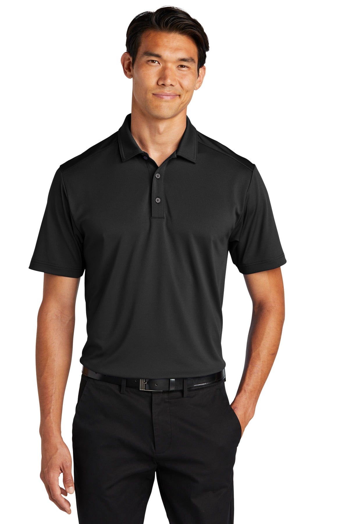 Port Authority Polos/Knits XS / Deep Black Port Authority K864: C-FREE Snag-Proof Polo