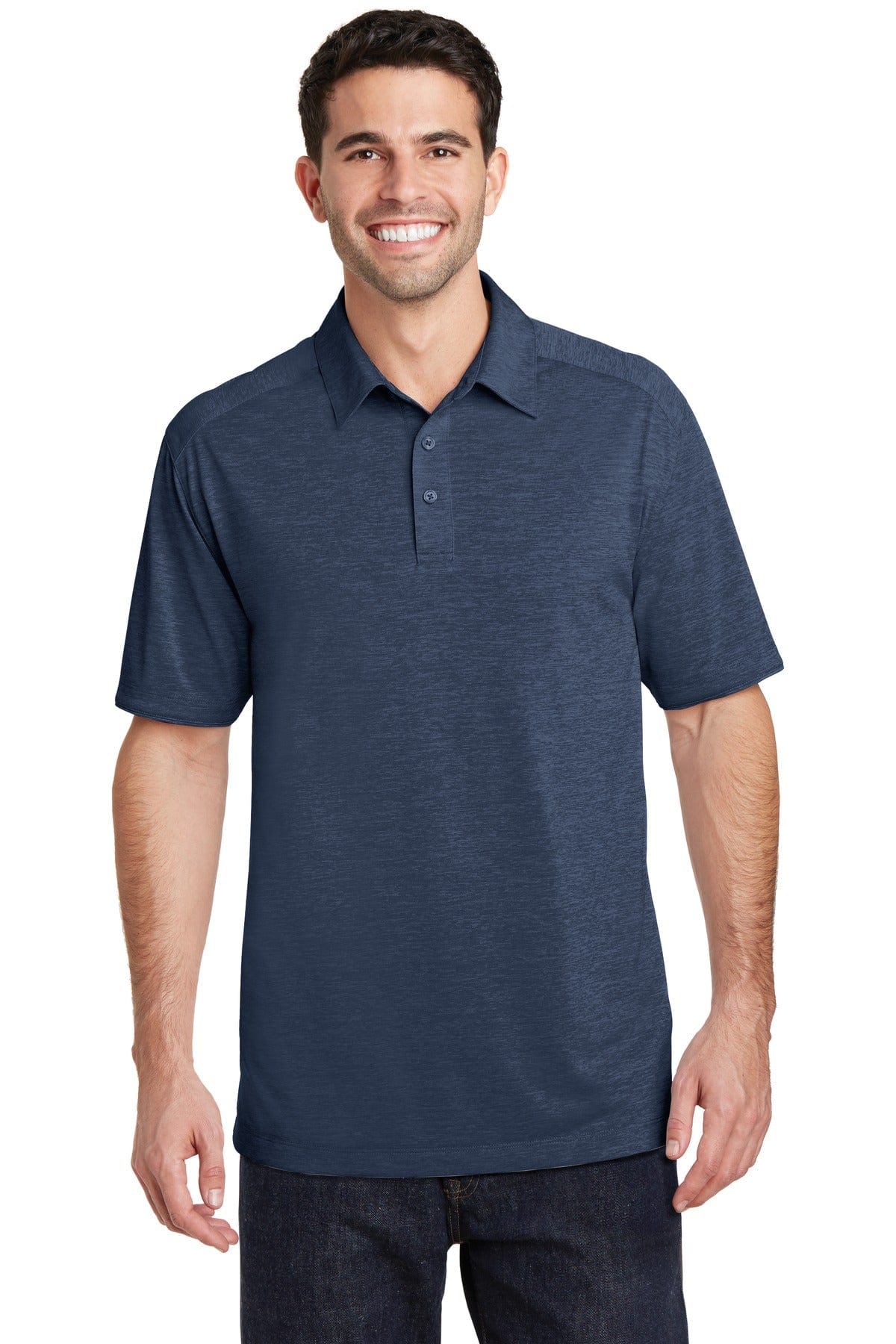 Port Authority Polos/Knits XS / Dress Blue Navy Port Authority ®  Digi Heather Performance Polo. K574