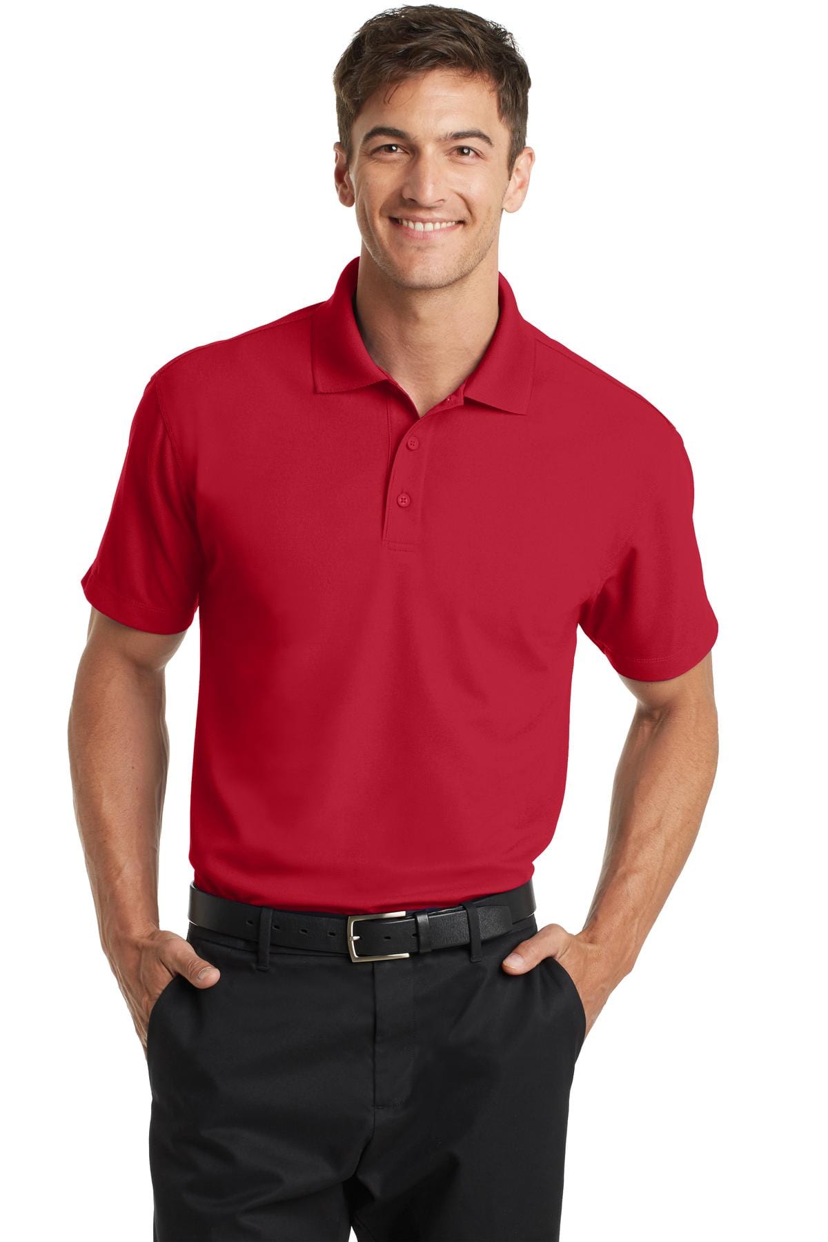 Port Authority Polos/Knits XS / Engine Red Port Authority®  Dry Zone ®  Grid Polo. K572