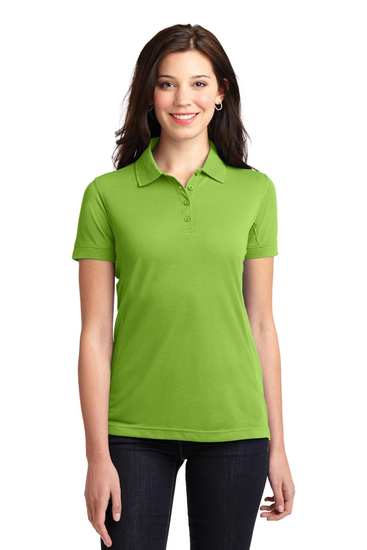 Port Authority Polos/Knits XS / Green Oasis Port Authority ®  Ladies 5-in-1 Performance Pique Polo. L567