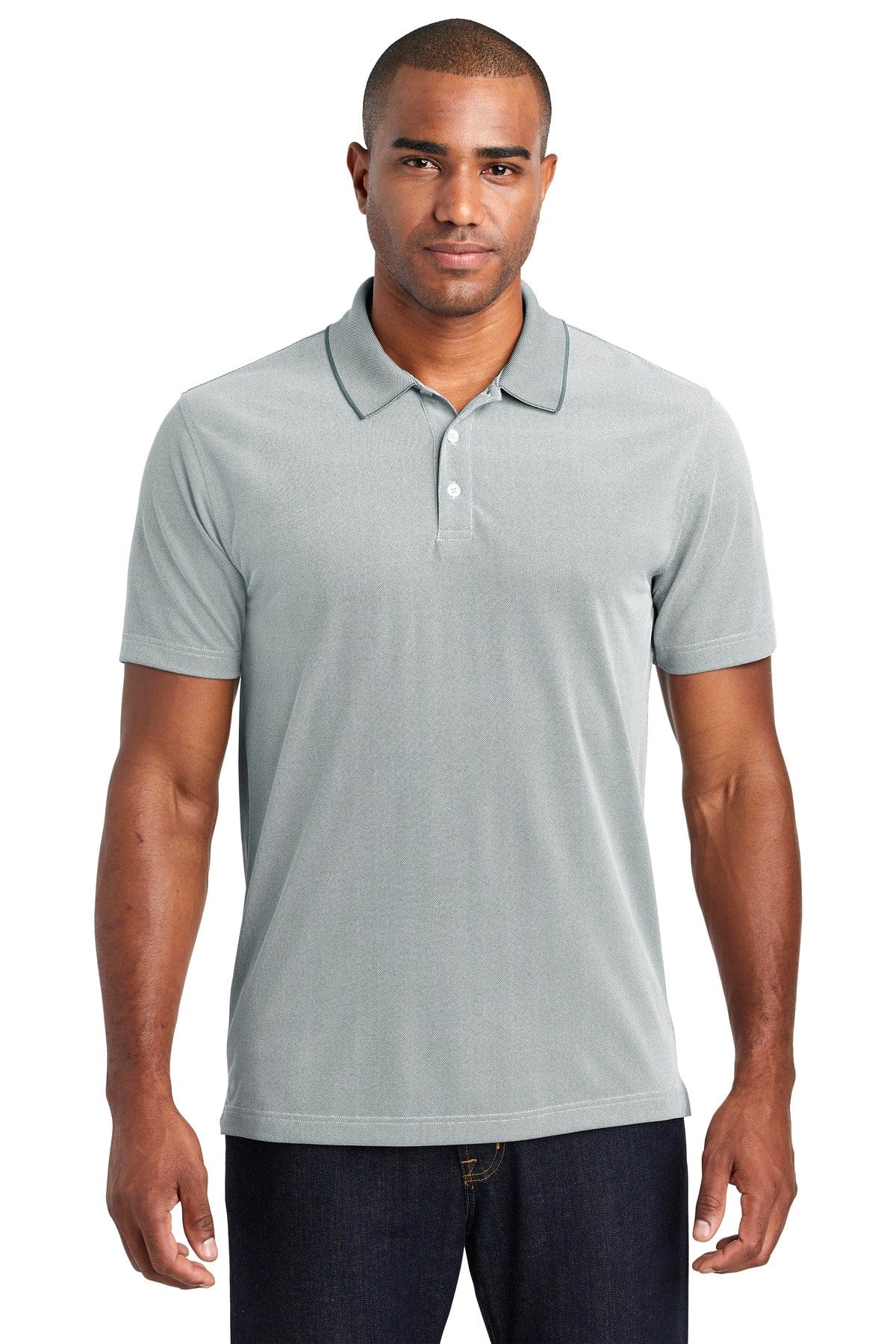 Port Authority Polos/Knits XS / Gusty Grey Port Authority®  Poly Oxford Pique Polo. K582