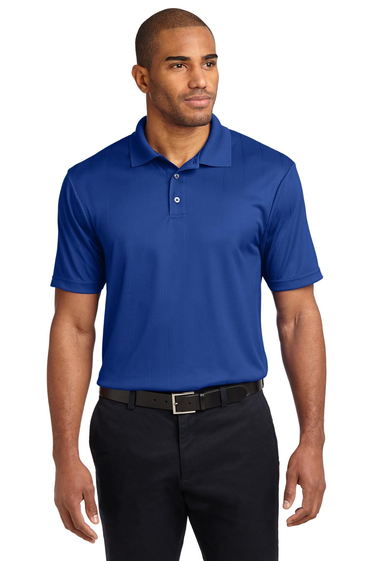 Port Authority Polos/Knits XS / Hyper Blue Port Authority®  Performance Fine Jacquard Polo. K528