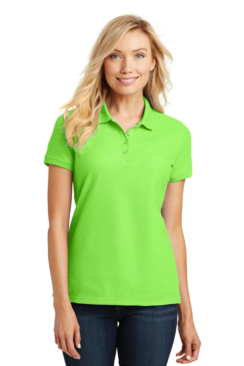 Port Authority Polos/Knits XS / Lime Port Authority ®  Ladies Core Classic Pique Polo. L100
