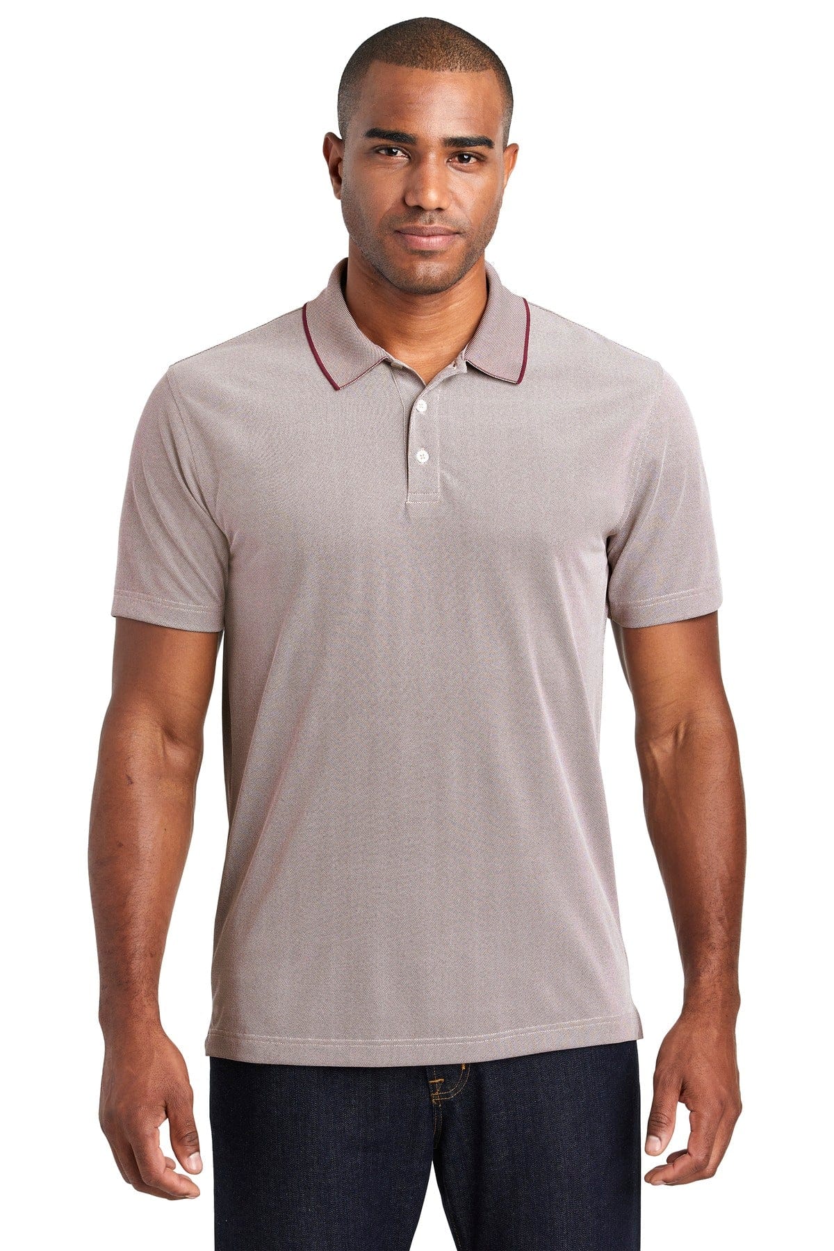 Port Authority Polos/Knits XS / Maroon Port Authority®  Poly Oxford Pique Polo. K582