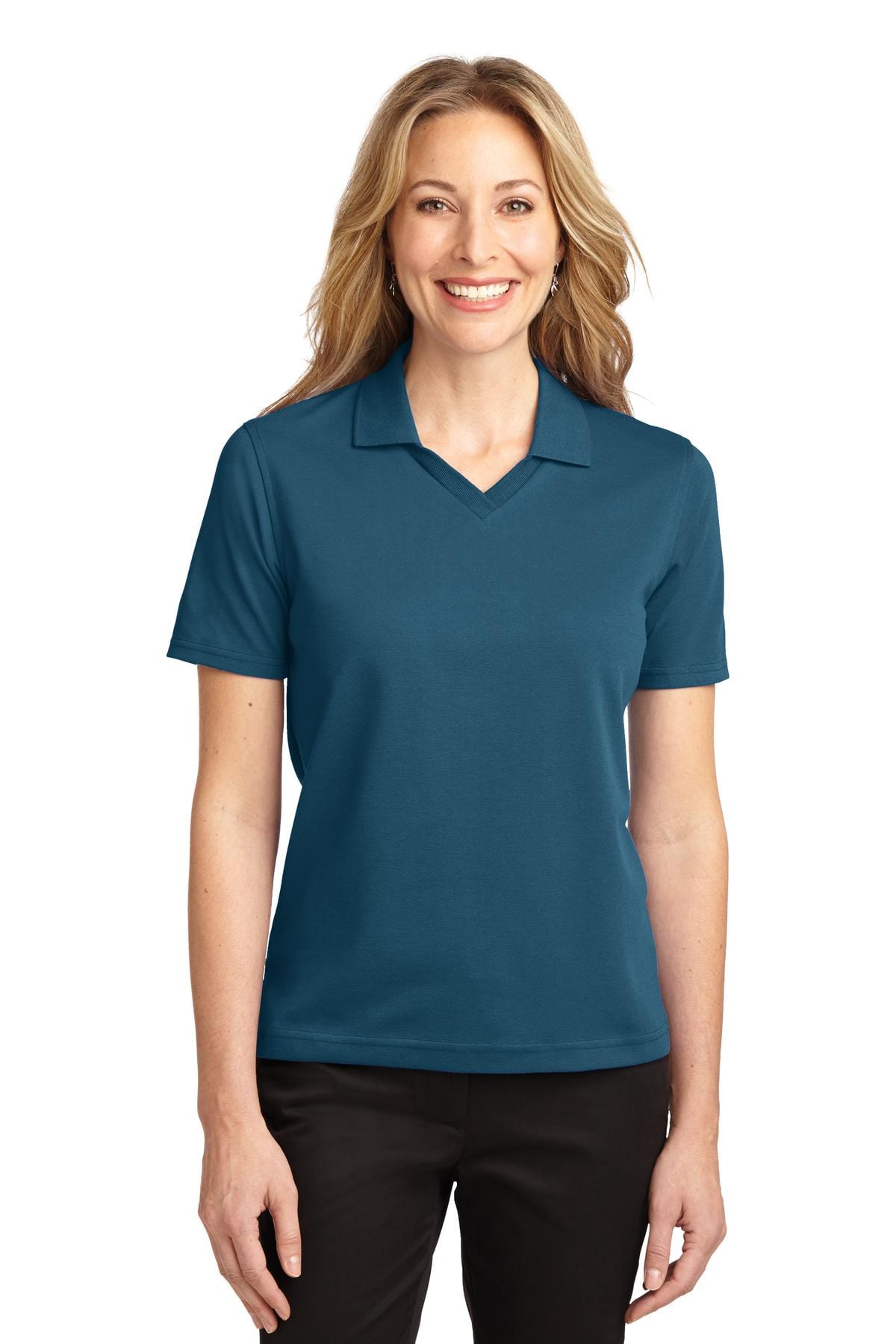 Port Authority Polos/Knits XS / Moroccan Blue Port Authority ®  Ladies Rapid Dry™ Polo.  L455