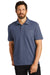 Port Authority Polos/Knits M / Navy Heather Port Authority K868: C-FREE Cotton Blend Pique Pocket Polo