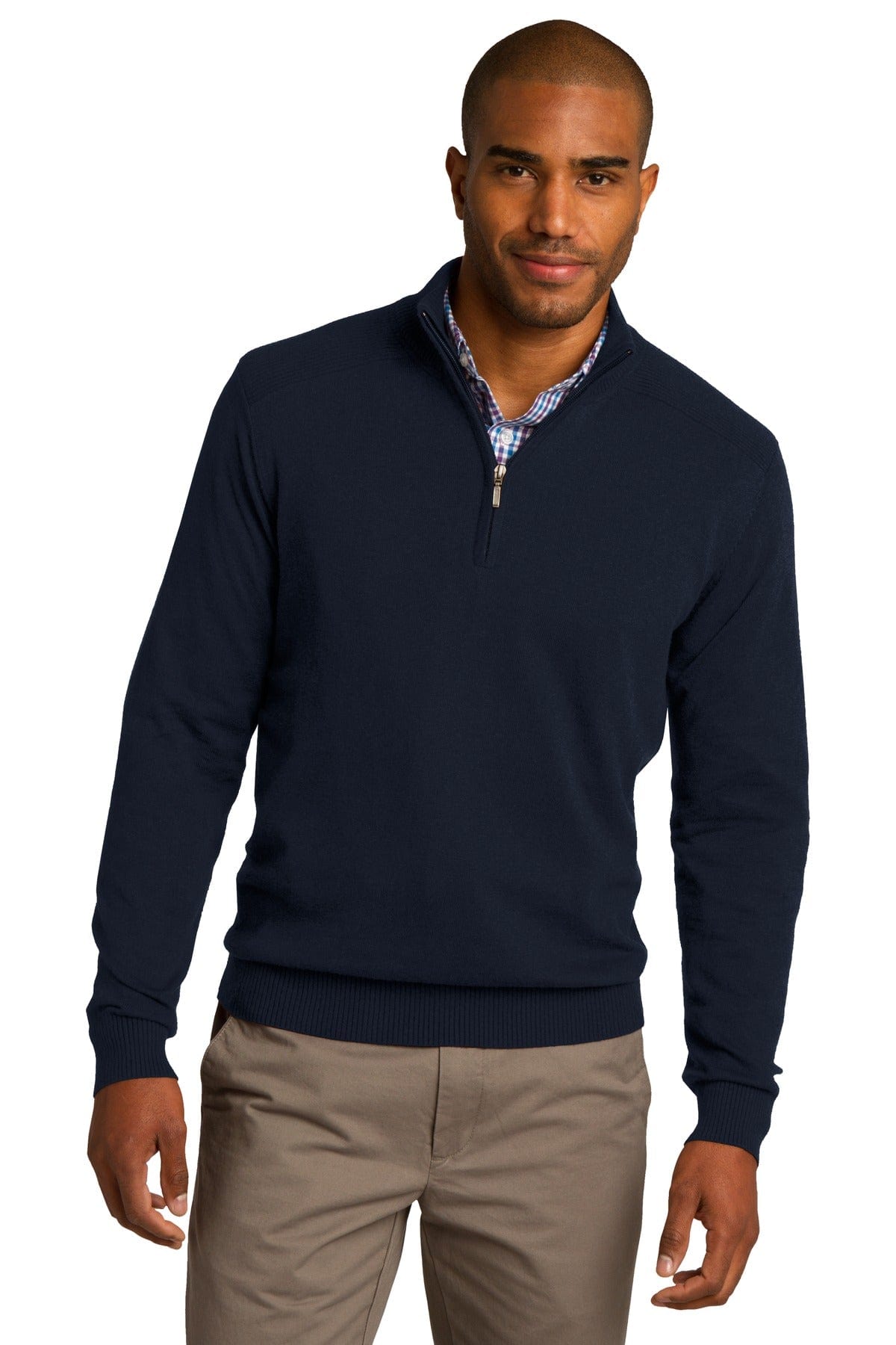 Port Authority Polos/Knits XS / Navy Port Authority ®  1/2-Zip Sweater. SW290