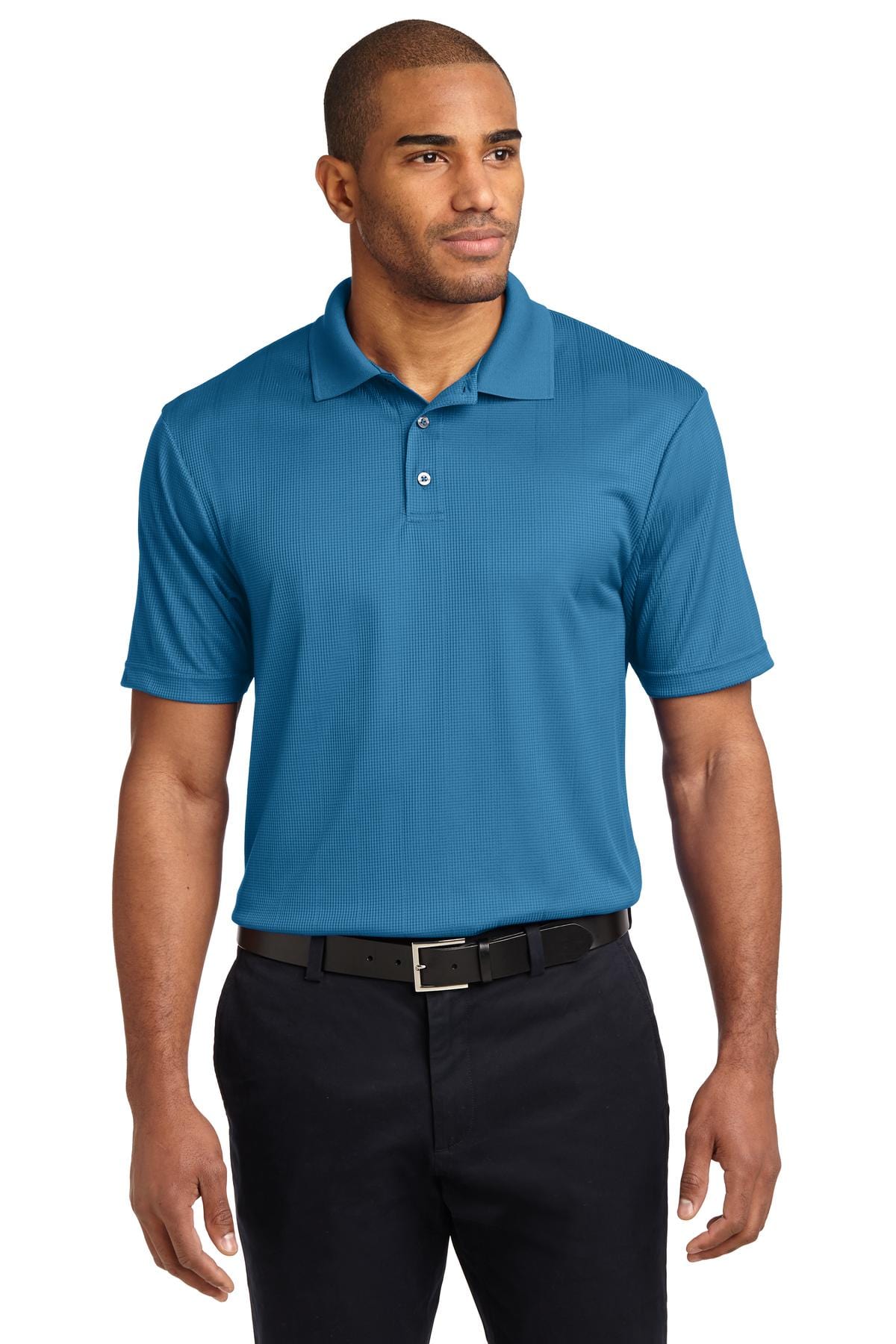 Port Authority Polos/Knits XS / Ocean Blue Port Authority®  Performance Fine Jacquard Polo. K528