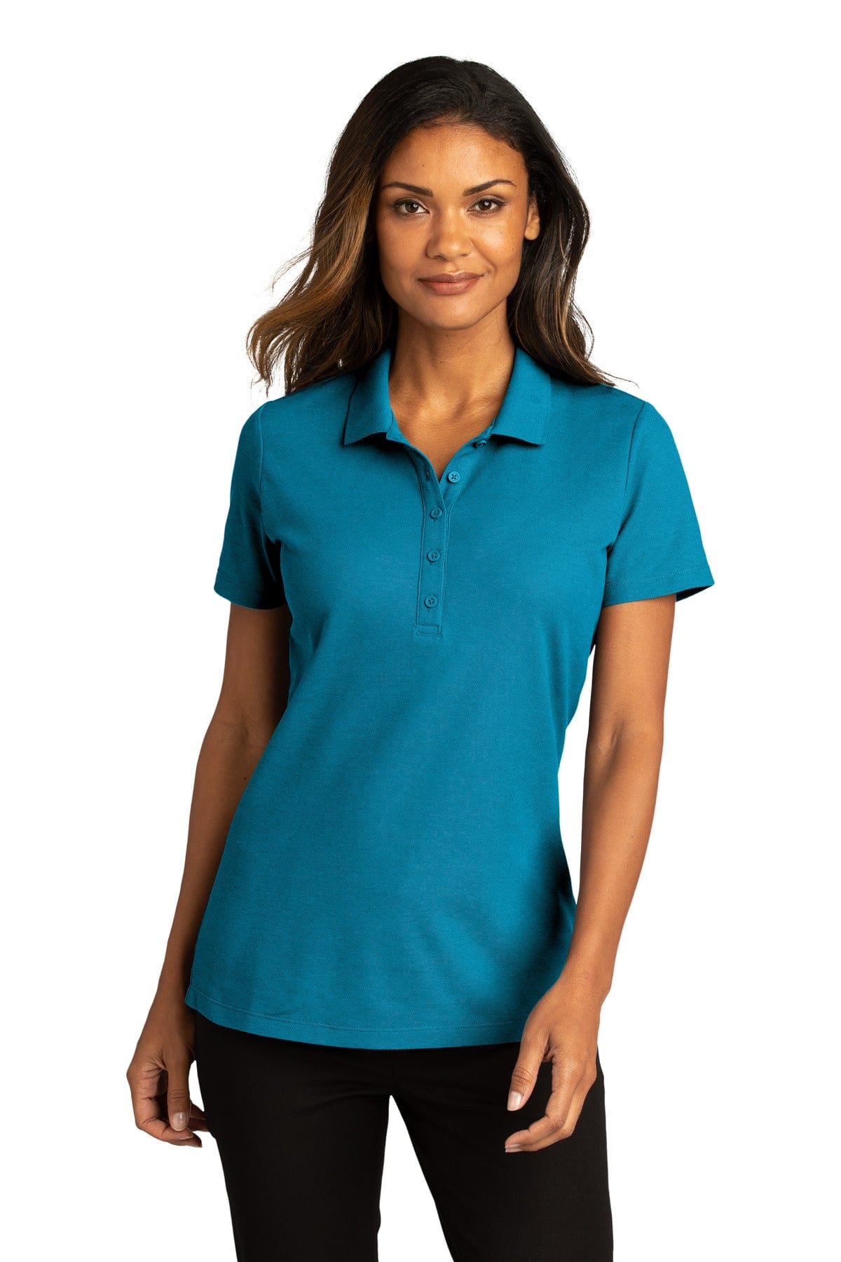 Port Authority Polos/Knits XL / Parcel Blue Port Authority ®   Ladies SuperPro React ™   Polo. LK810