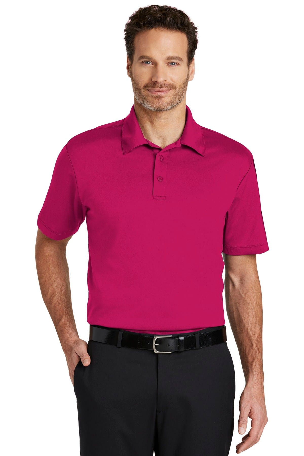 Port Authority Polos/Knits XS / Pink Raspberry Port Authority ®  Silk Touch™ Performance Polo. K540