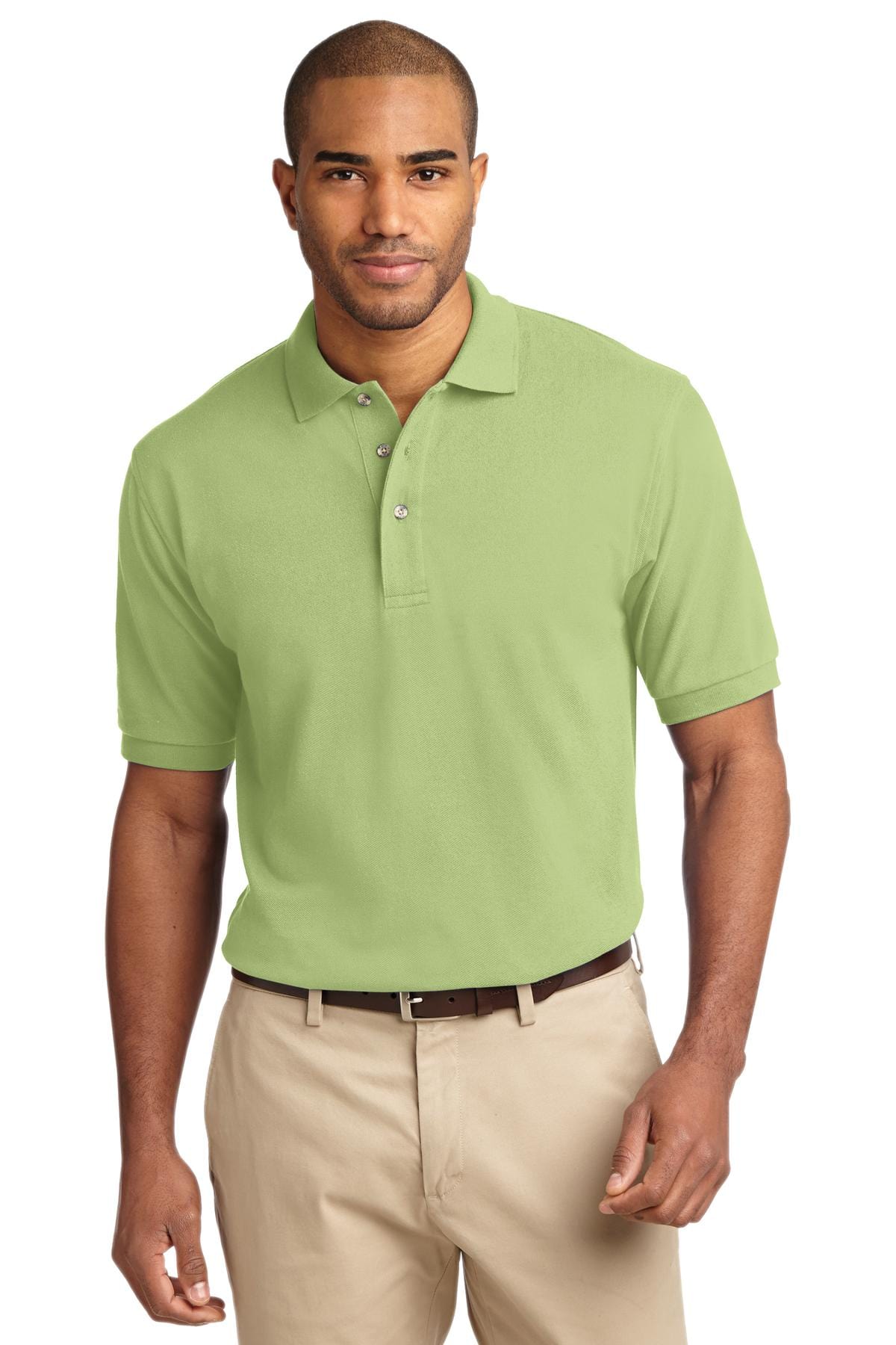 Port Authority Polos/Knits XS / Pistachio Port Authority ®  Heavyweight Cotton Pique Polo.  K420