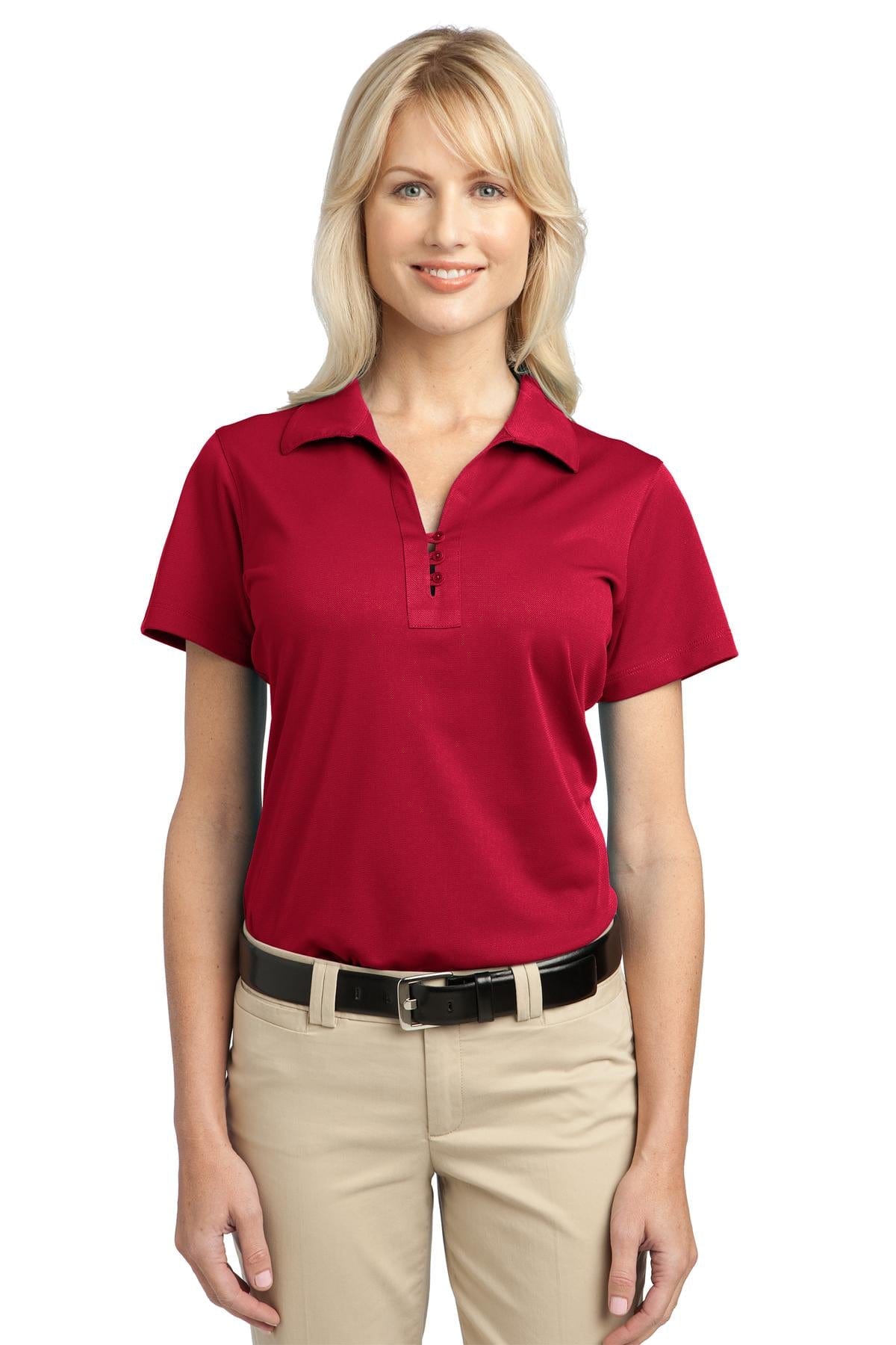 Port Authority Polos/Knits XS / Rich Red Port Authority ®  Ladies Tech Pique Polo. L527