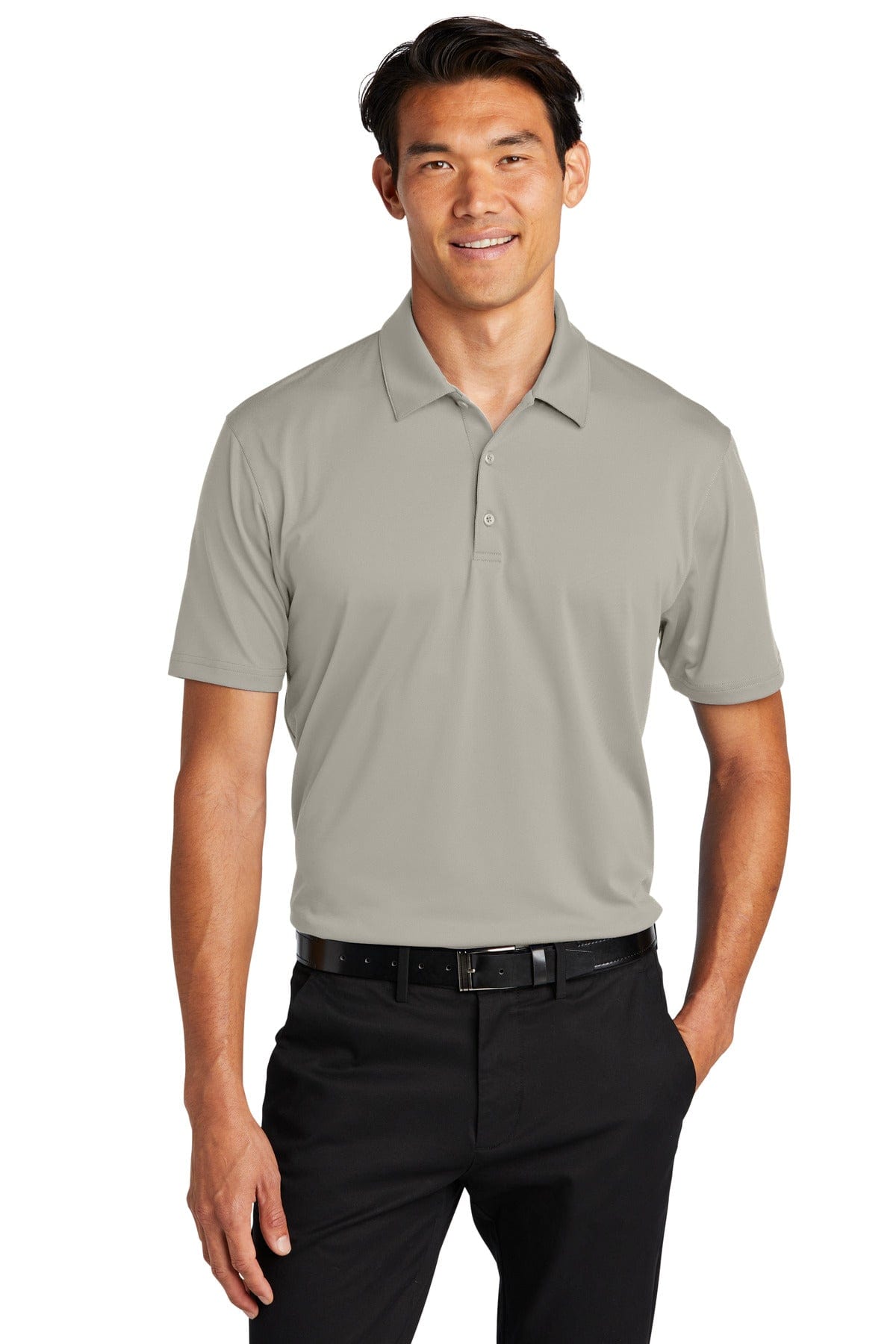 Port Authority Polos/Knits XS / Silver Port Authority K398: Performance Staff Polo