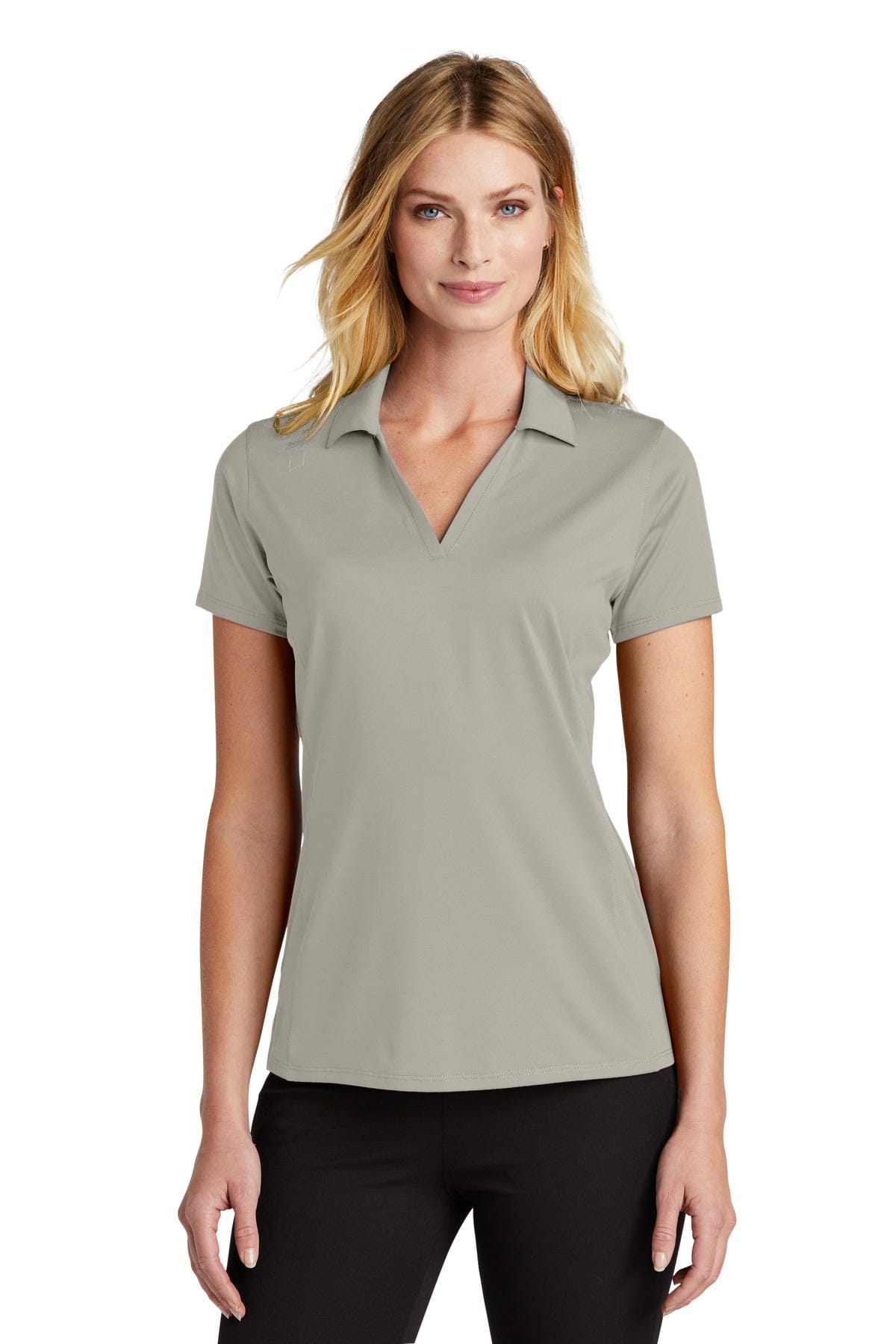 Port Authority Polos/Knits XS / Silver Port Authority LK398: Ladies Performance Staff Polo