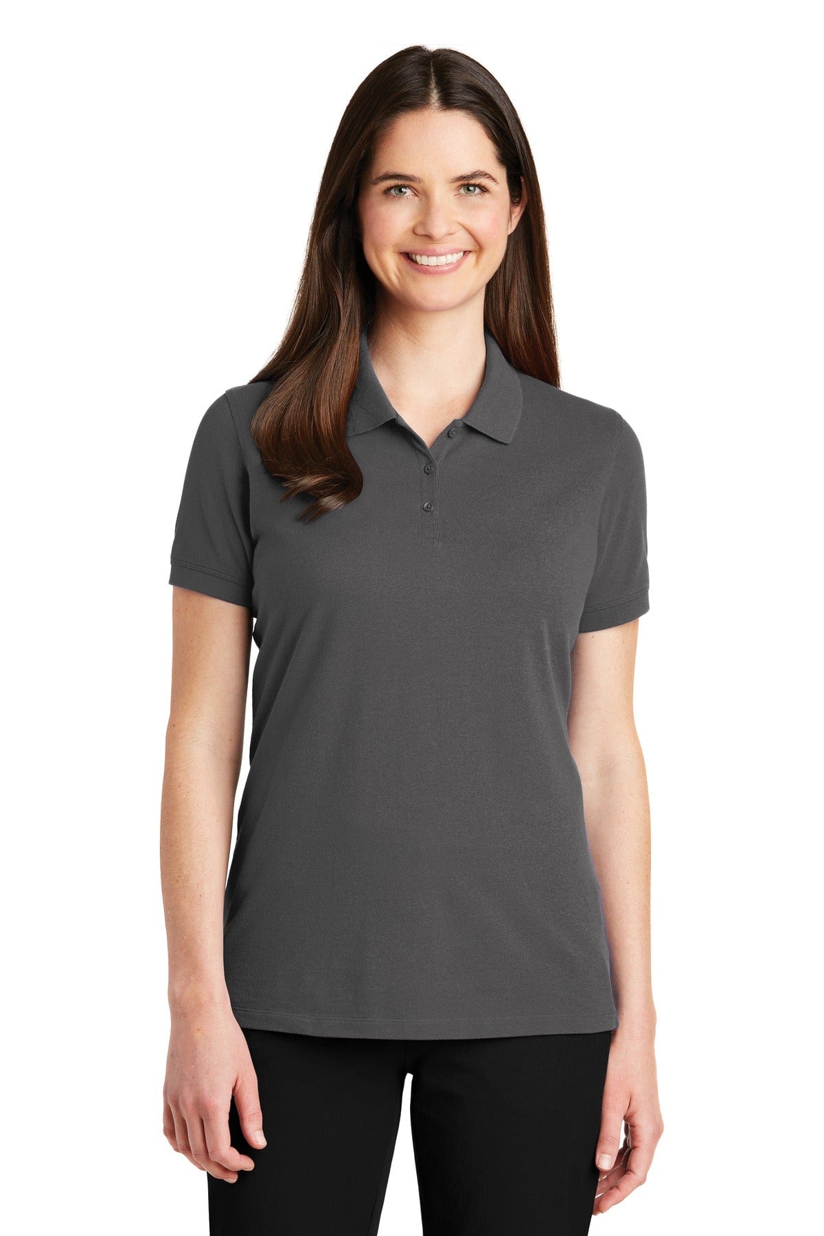 Port Authority Polos/Knits XS / Sterling Grey Port Authority ®  Ladies EZCotton ®  Polo. LK8000
