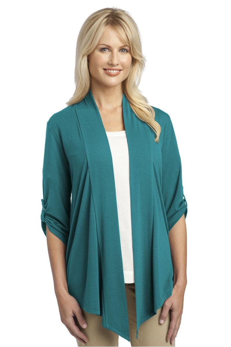 Port Authority Polos/Knits XS / Teal Green Port Authority ®  Ladies Concept Shrug. L543